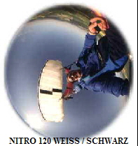 NITRO 120 WEISS / SCHWARZ